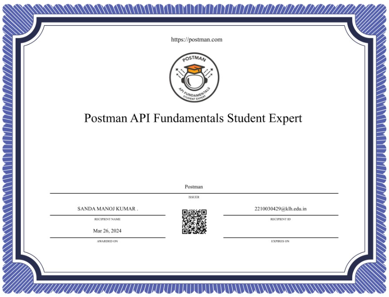 Postman API Fundamentals